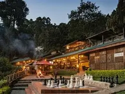 Lake Bunyonyi Overland resort in Uganda.