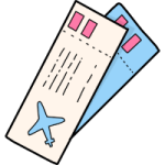ticket-background-itinerary